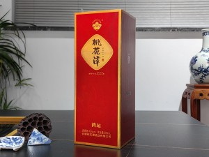 桃花潭酒 鸿运 上开酒盒包装