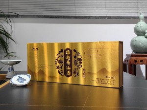 雄越寿仙酒 条盒酒盒包装