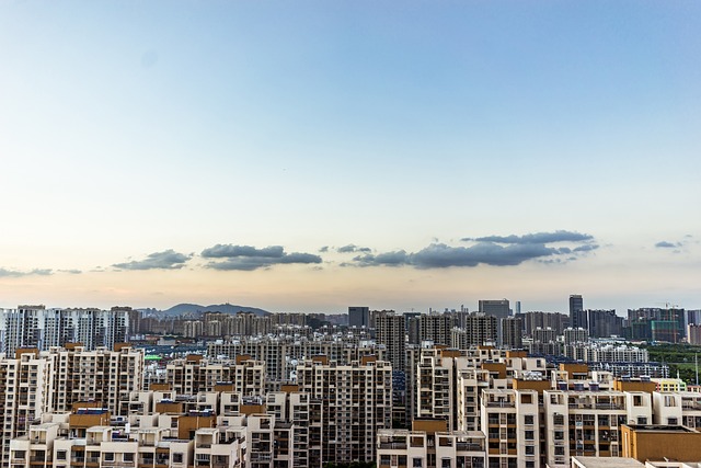 建筑物, 天际线, 天空